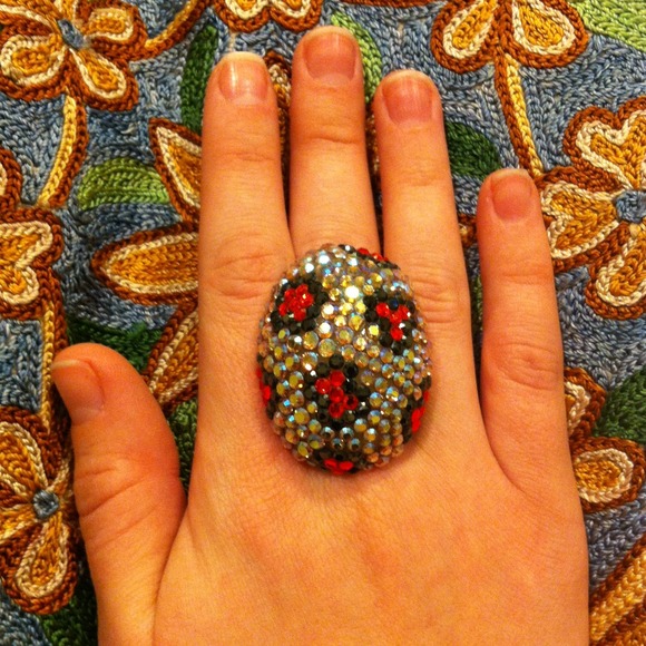 Fun Swarovski ring!