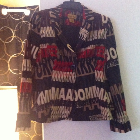 Graffiti blazer