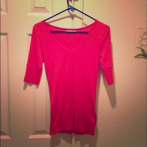 Orange-Red Designer Tee