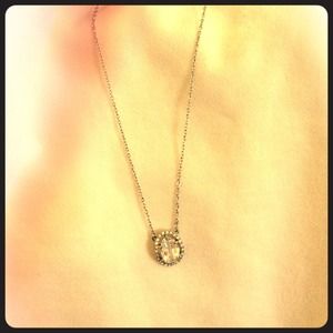 Givenchy cubic zirconia necklace