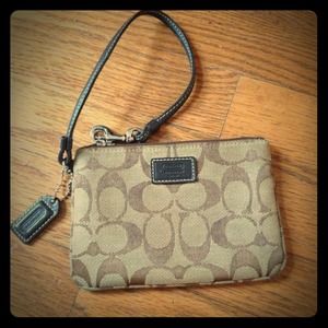 Coach wristlet