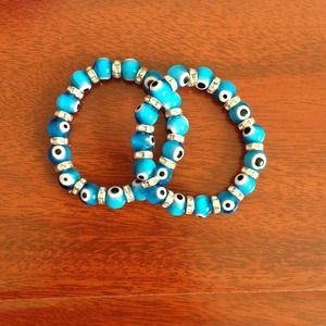 Evil eye bracelet