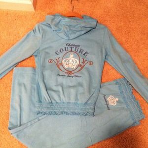 Juicy Couture sweatsuit .