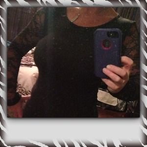 ⛔Sexy dark grey lace shirt⛔sold⛔