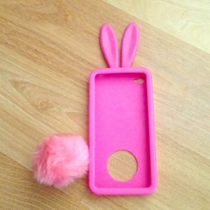 Pink Bunny iPhone 4/4S Case