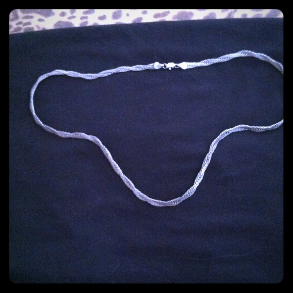 925 stamped silver chain