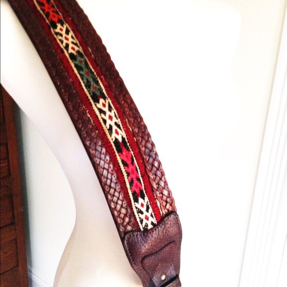 Motif 56 tribal woven detail belt