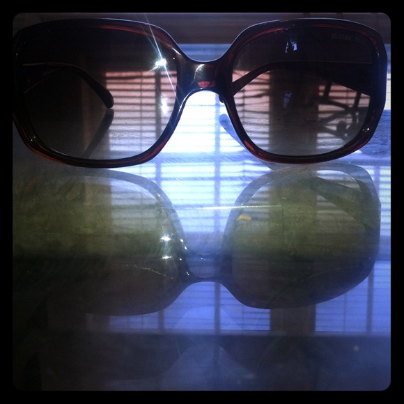 MK inspired Brown Shades tinted w/ bag