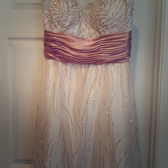 David's bridal Floor length Formal Gown