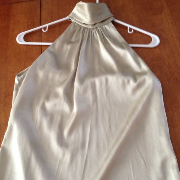Light silver sleeveless shirt