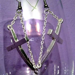 Cross earrings