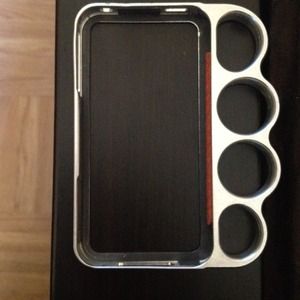 Knuckle case for iPhones