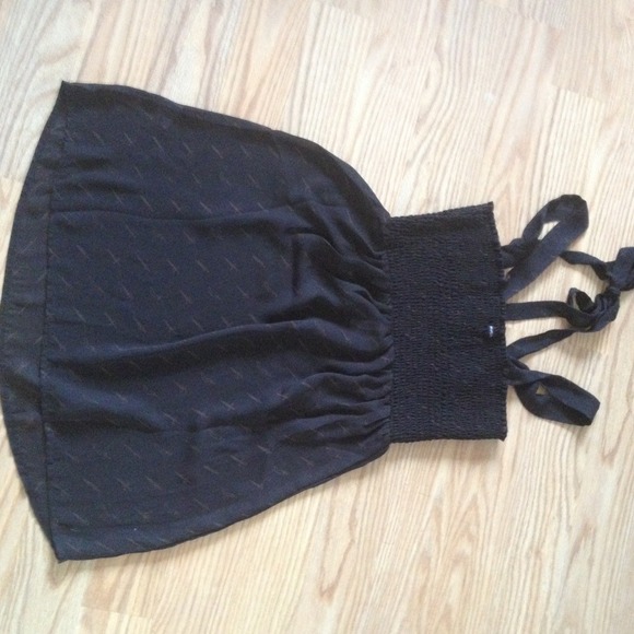 Sale!! Black see through top/dress