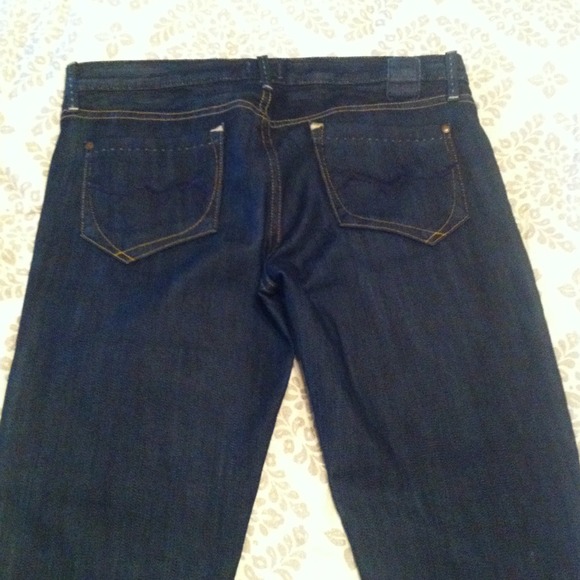 Gold Sign Jeans