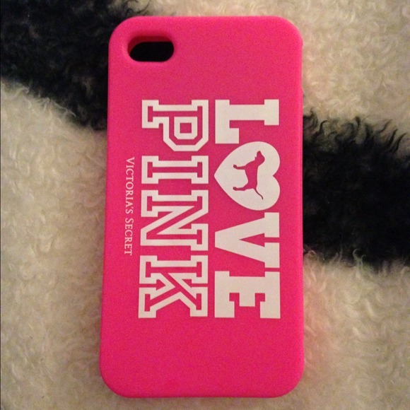 PINK Victoria's Secret Soft Case for iPhone 4