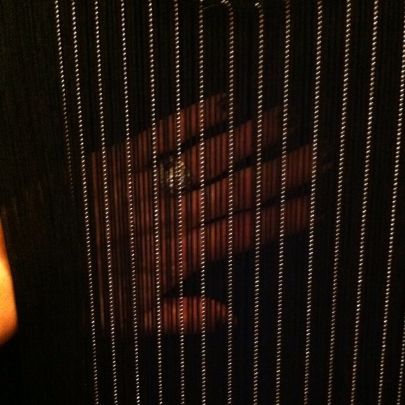 Fab LBD w Chains & Fringe & Faux Leather!