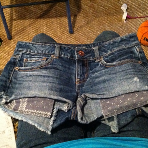 2 pair of American eagle shorts size 0 $20 each