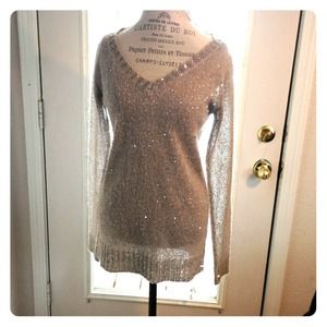 BB Dakota sequin sweater tunic