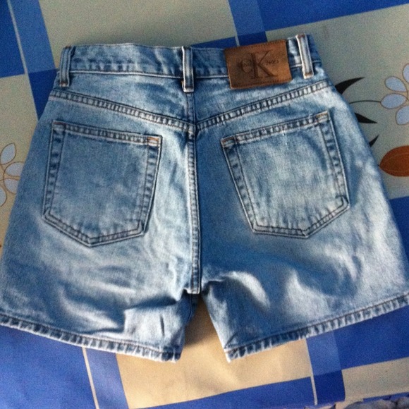 SOLD!!! Calvin Klein High Waisted Shorts - Picture 4 of 4