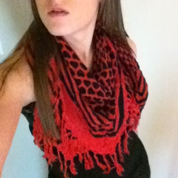 Red scarf
