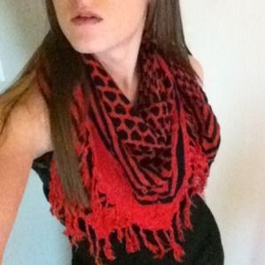 Red scarf