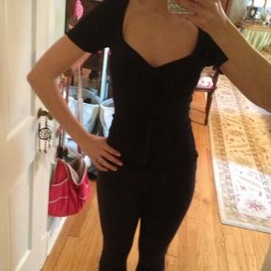 Black sweet heart shirt