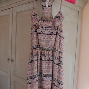 Final Touch Racer Back Dress