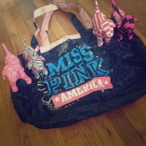 VS PINK Collectable Dogs & Tote Bag
