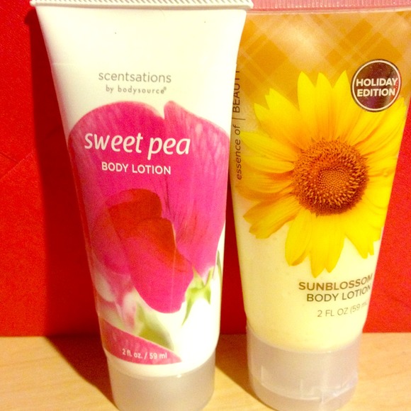 Two mini lotions