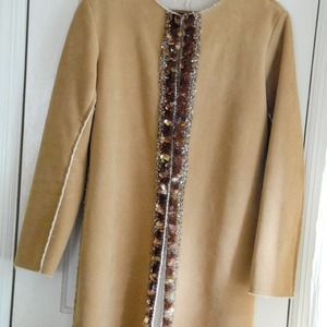 Velvet Sherpa Jacket