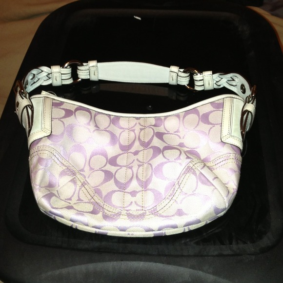 Authentic baby purple coach purse