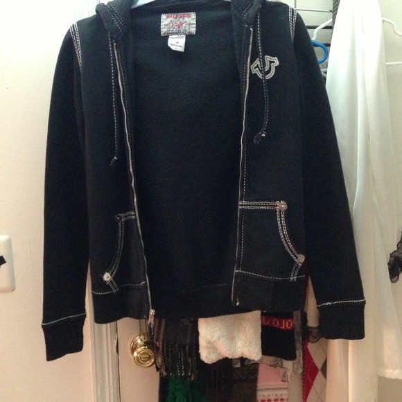 True Religion Hooded Shirt (M)
