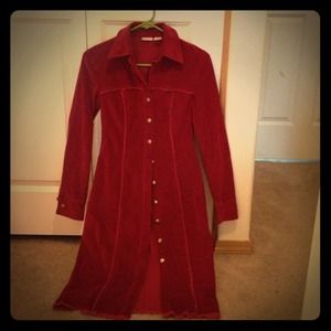 Corduroy dress