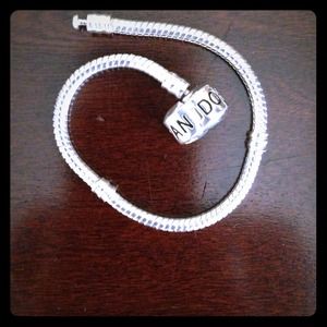 ❌SOLD❌Pandora like bracelet with 925 stamp