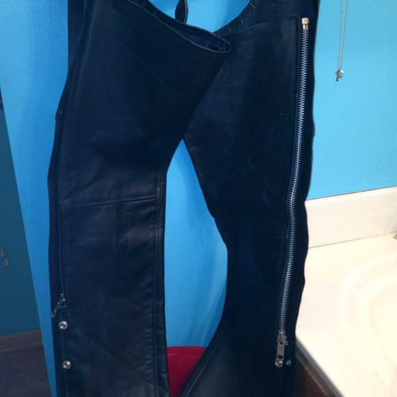 Leather chaps