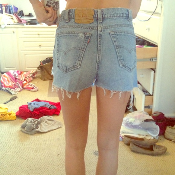 High Waisted Levi Shorts