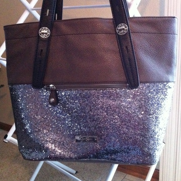 ***Trade***Sparkly Jessica Simpson Handbag
