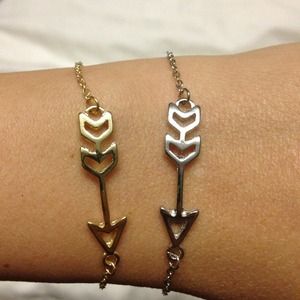 '*****RESERVED*Baublebar chevron arrow bracelets