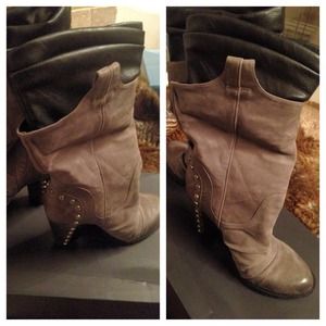 Grey Studded Boots (((SOLD))))