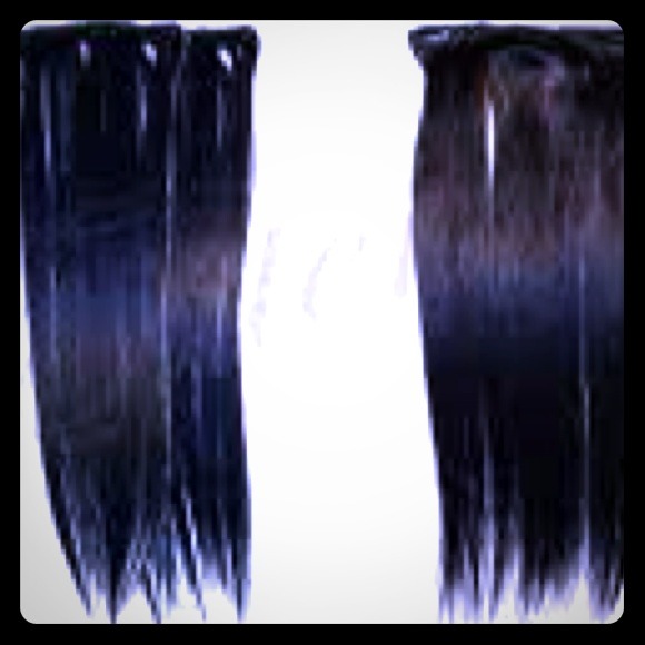 Black Extentions and brown
