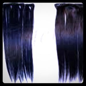 Black Extentions and brown