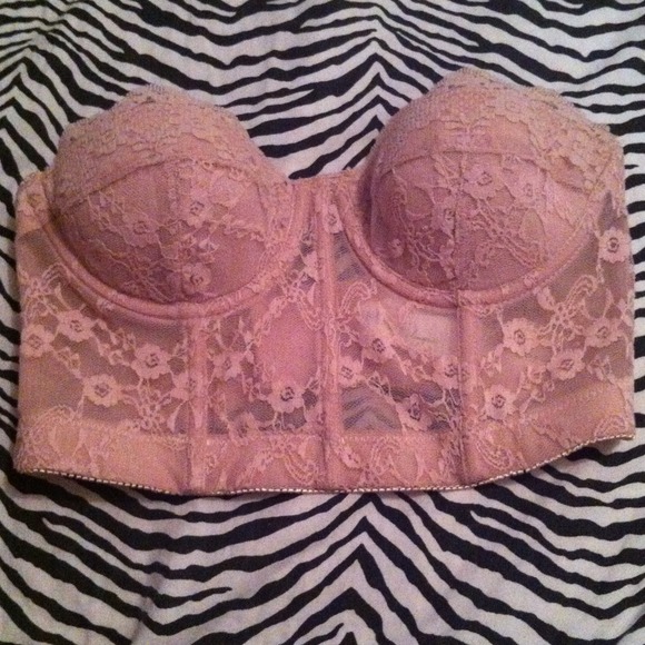 HOLD NEW forever 21 bustier corset M 34B