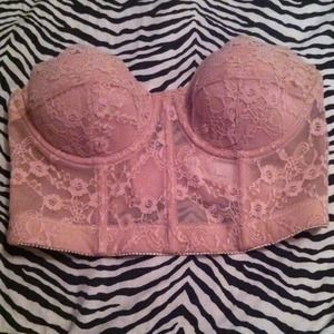 HOLD NEW forever 21 bustier corset M 34B