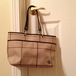 ❌Sold!! Ralph Lauren plaid purse 💌💓❤