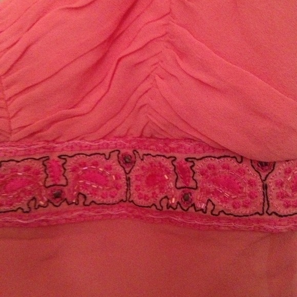 Pink bebe top - Picture 3 of 3