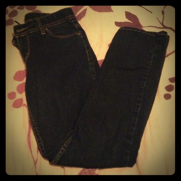 Pants - Blue jeans.