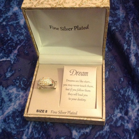 Sparkly ring. Size eight. RESERVED