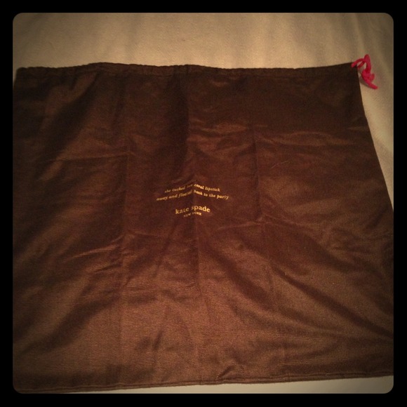 Kate Spade Dust Bag.