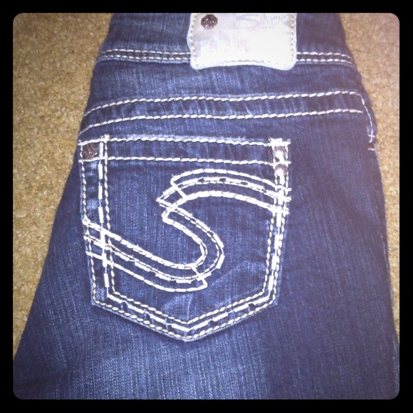 Silver jeans