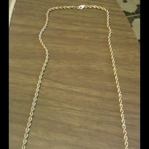 Gold chain necklace